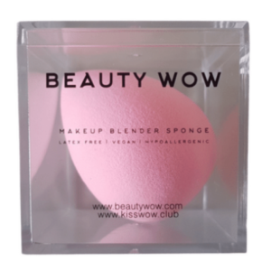 Beauty Wow Pink Makeup Blender Sponge Pink