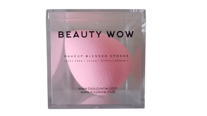 Beauty Wow Pink Makeup Blender Sponge