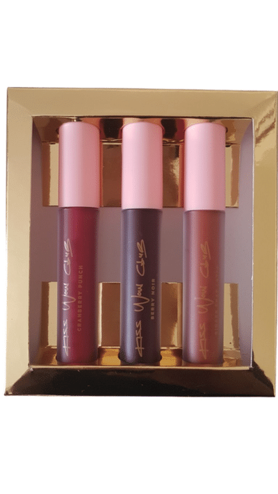 Kiss Wow Club Winter Holiday Collection Lipsticks